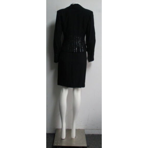 SOPHIE SITBON Black skirt suit - Picture 3 of 8
